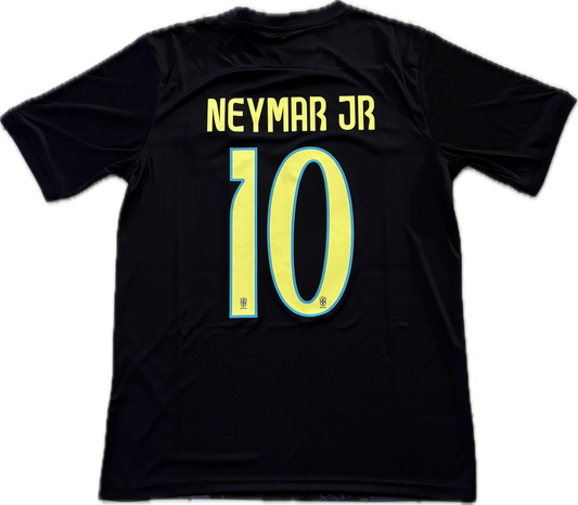 Neymar Jr #10 BRAZIL REDEEMER Black Brazil City MENS jersey