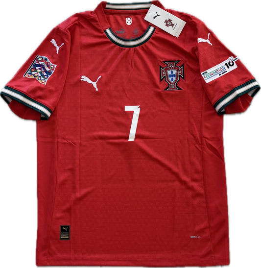 Cristiano Ronaldo #7 Euro Portugal Short Sleeve MENS Jersey UEFA Champions League