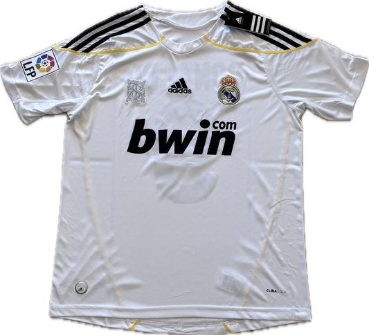Cristiano Ronaldo #9 Real Madrid 2009/2010 Jersey Retro Ronaldo First Real Madrid Jersey