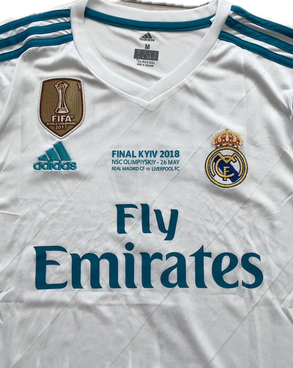 Real Madrid Cristiano Ronaldo #7 Soccer Jersey 2017/2018 La Liga Champions League Mens Jersey