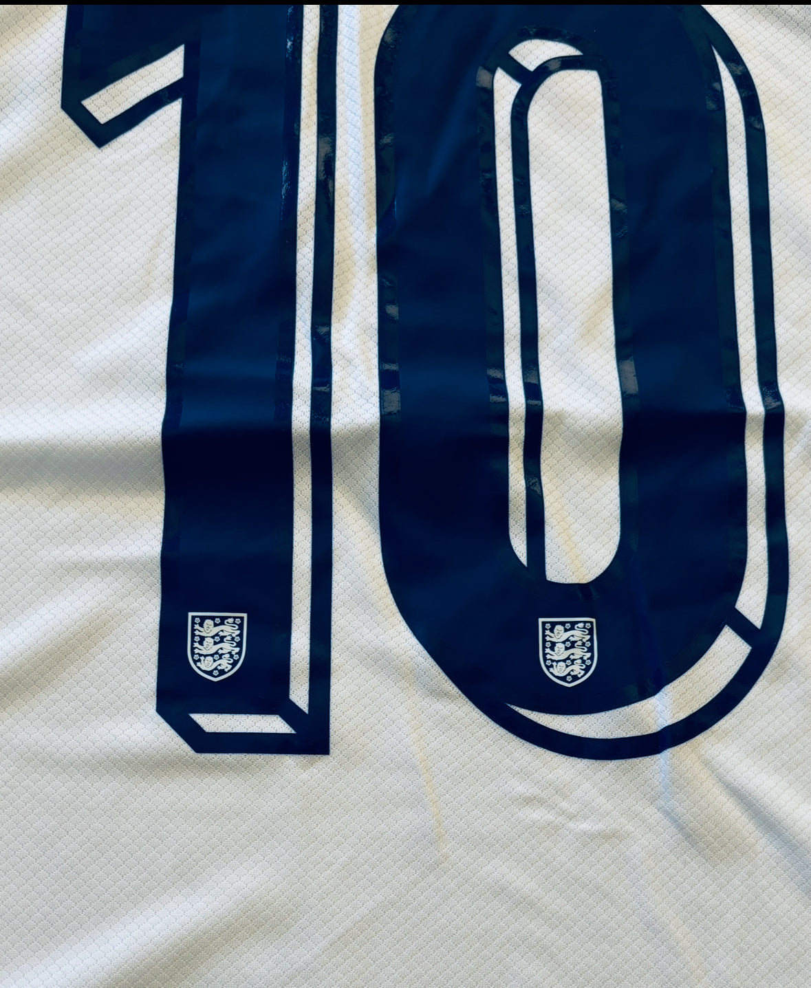 Jude Bellingham #10 England Home Jersey with UEFA Foundation Patch MENS