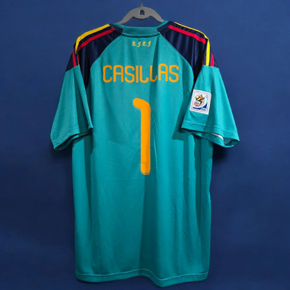 2010 - SPAIN HOME GOALKEEPER | RETRO Casillas #1