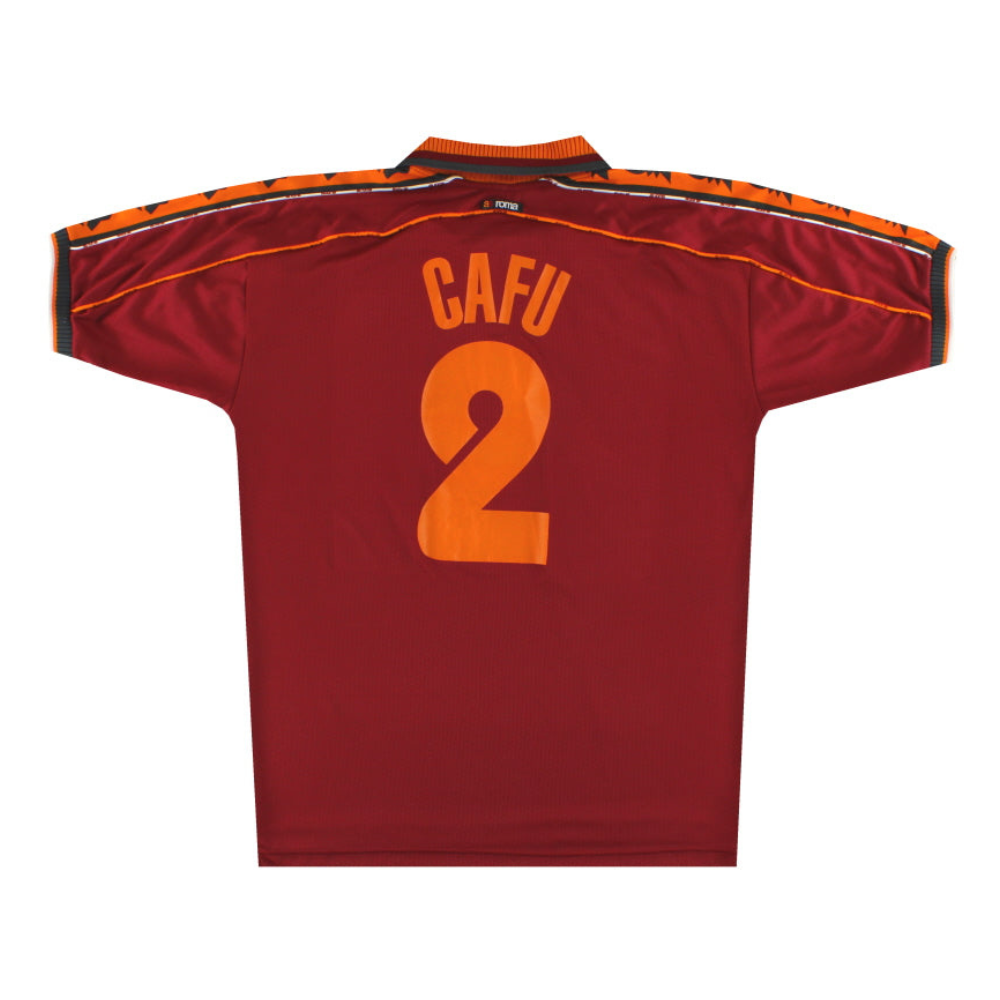 1998-99 - ROMA HOME | RETRO Totti 10 / Bartelt 9 / Cafu 2