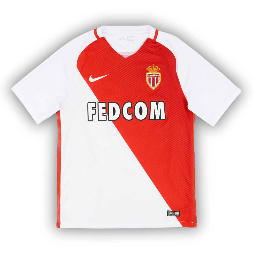 2016-17 - MONACO HOME | RETRO Mbappé 29 / Bernardo 10  / Falcao 9