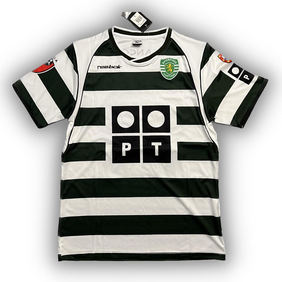C. Ronaldo #28 2002-03 - SPORTING LISBOA HOME | RETRO