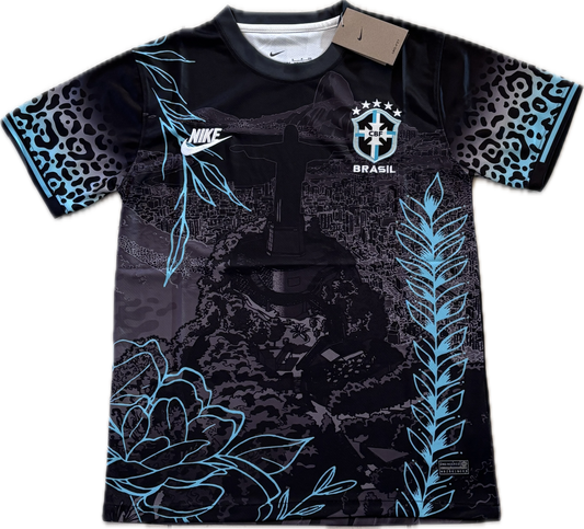 Nike Brazil Redeemer Jersey Jaguar Rainforest Design 5 Star Crest