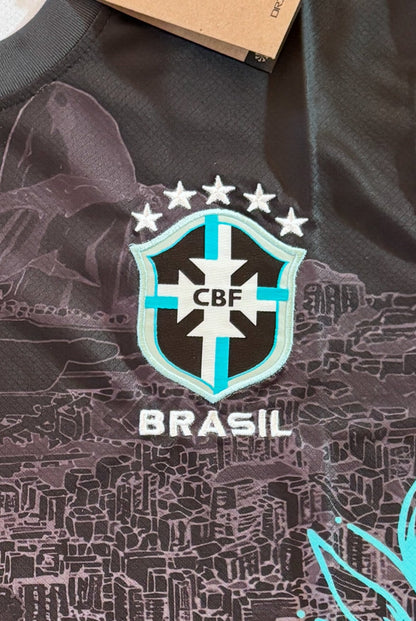 Nike Brazil Redeemer Jersey Jaguar Rainforest Design 5 Star Crest