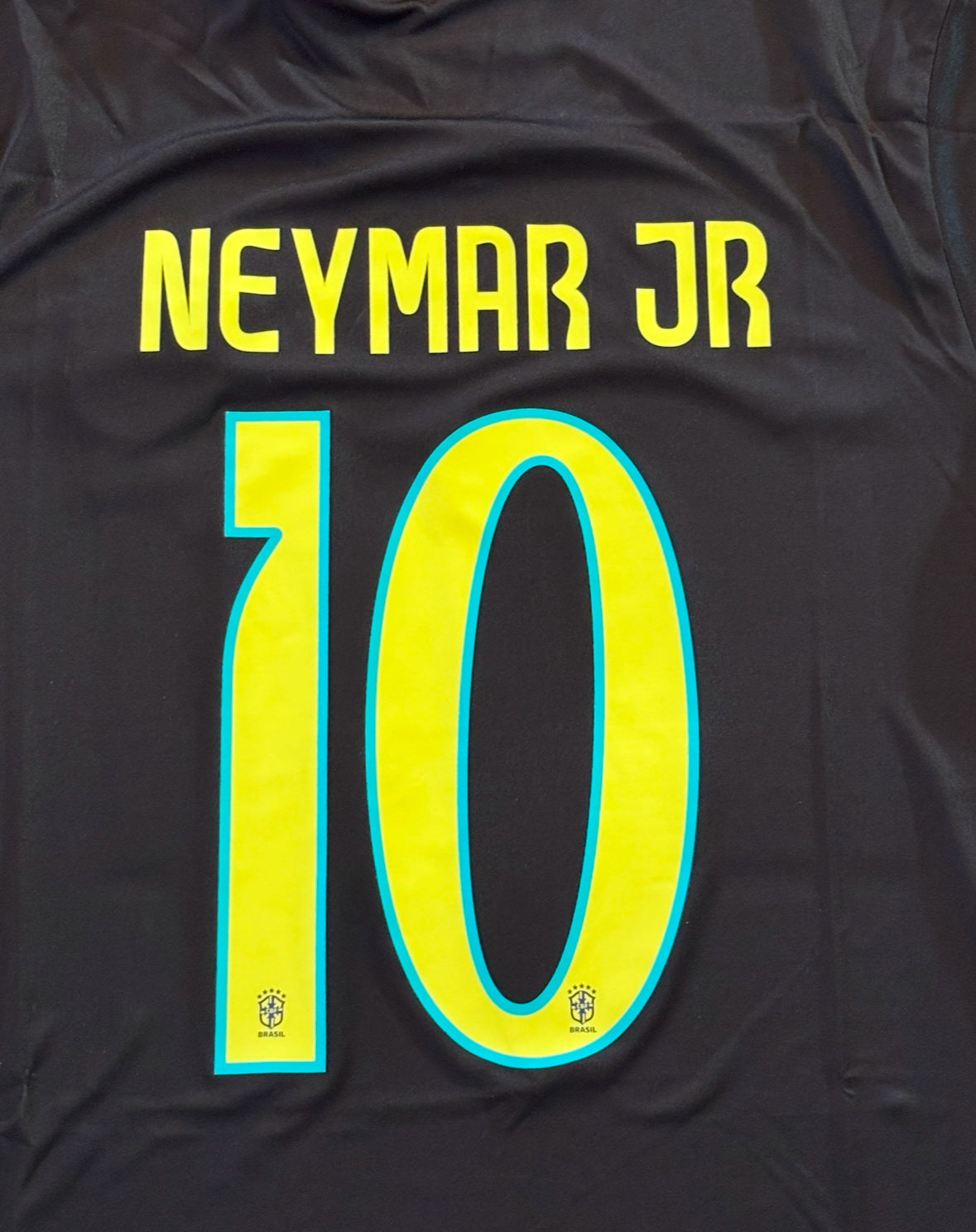 Neymar Jr #10 BRAZIL REDEEMER  Black Brazil City MENS jersey