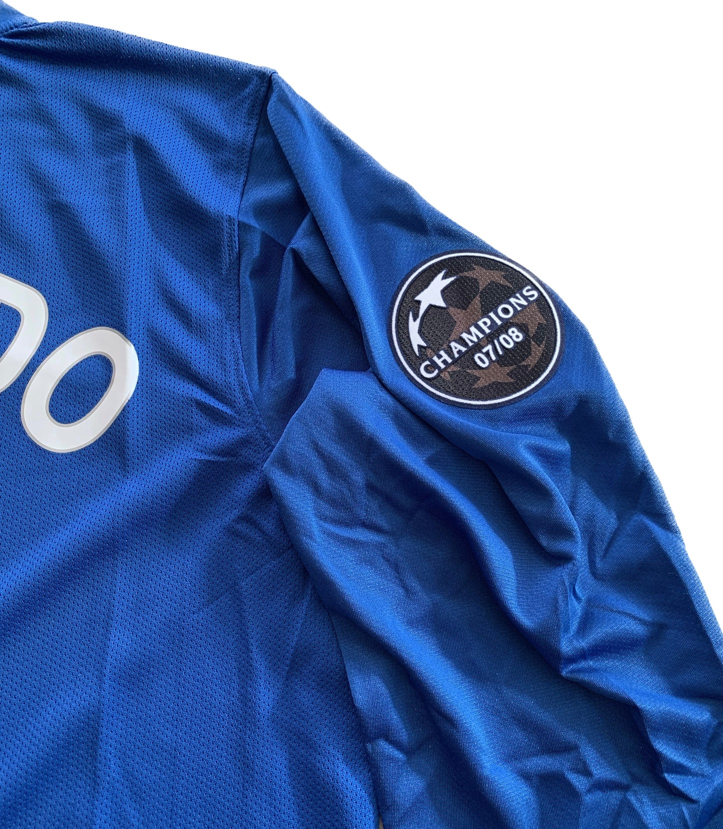 Manchester United Blue Nike Vintage Cristiano Ronaldo 2008/2009 UCL Final Long Sleeve Soccer Jersey UEFA Champions League Ballstar