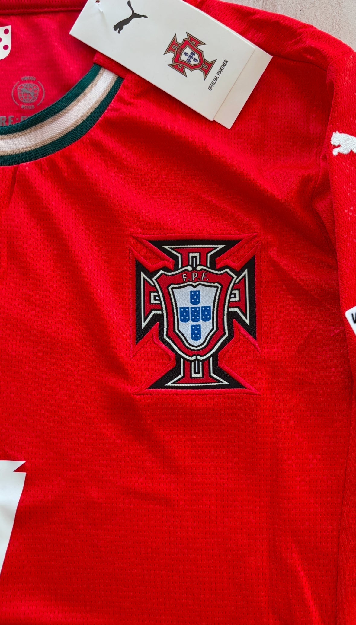Cristiano Ronaldo #7 Euro Portugal Short Sleeve MENS Jersey UEFA Champions League