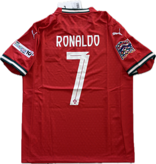 Cristiano Ronaldo 7 Euro Portugal Puma Short Sleeve MENS Jersey UEFA Champions League