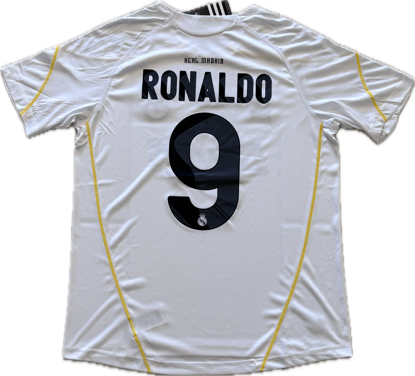Cristiano Ronaldo #9 Real Madrid 2009/2010 Jersey Retro Ronaldo First Real Madrid Jersey