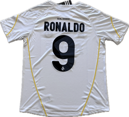 Cristiano Ronaldo #9 Real Madrid 2009/2010 Jersey Retro Ronaldo First Real Madrid Jersey