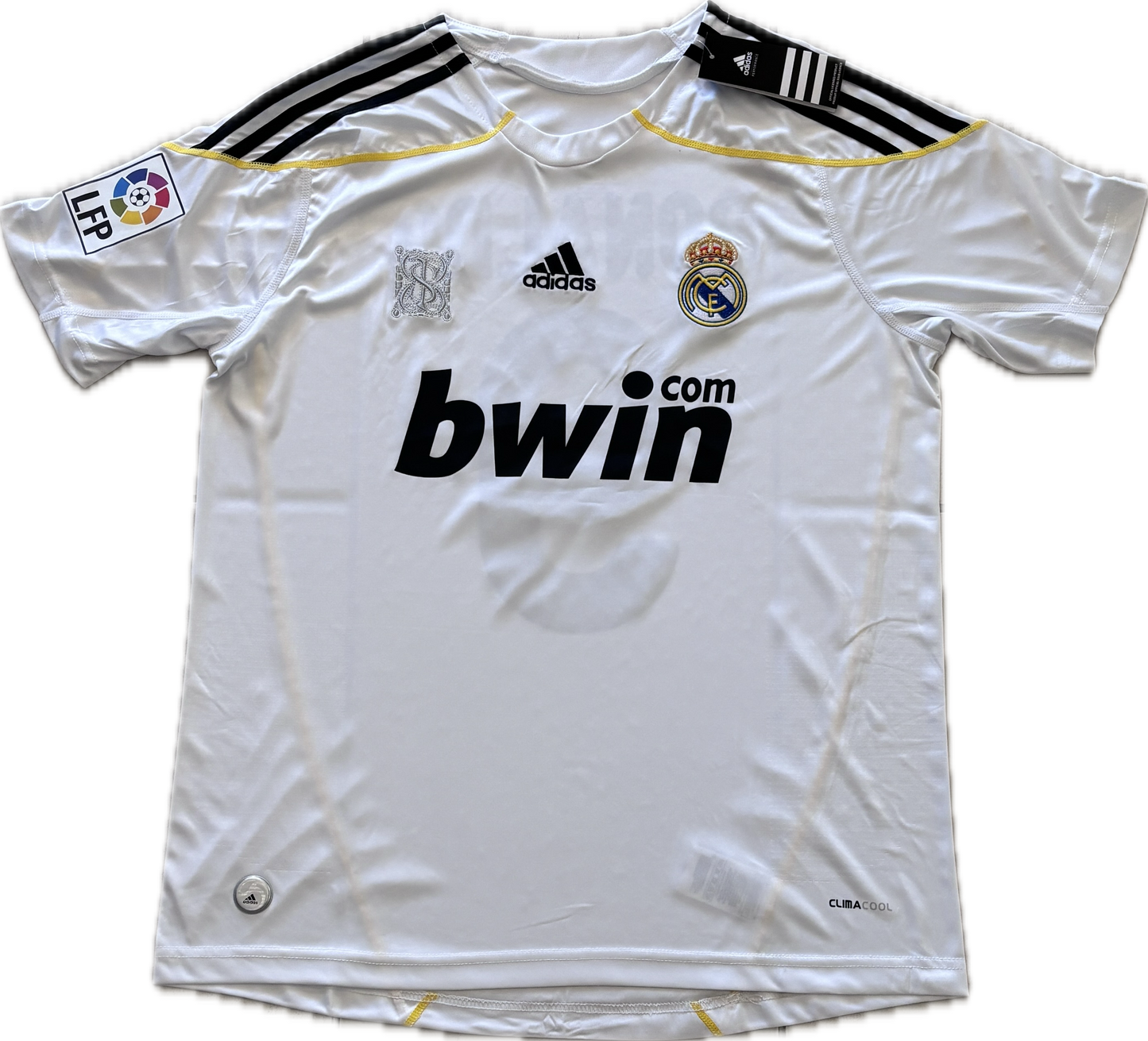 Cristiano Ronaldo #9 Real Madrid 2009/2010 Jersey Retro Ronaldo First Real Madrid Jersey