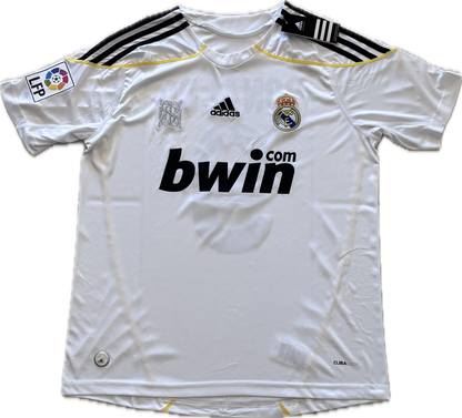 Cristiano Ronaldo #9 Real Madrid 2009/2010 Jersey Retro Ronaldo First Real Madrid Jersey