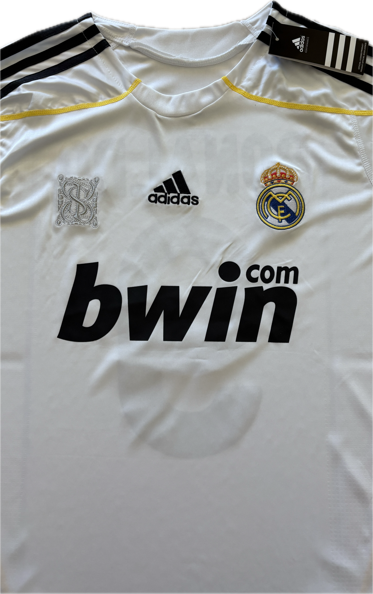 Cristiano Ronaldo #9 Real Madrid 2009/2010 Jersey Retro Ronaldo First Real Madrid Jersey