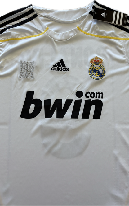 Cristiano Ronaldo #9 Real Madrid 2009/2010 Jersey Retro Ronaldo First Real Madrid Jersey