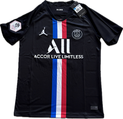 Neymar Jr #10 PSG Paris Saint Germain Football Black Soccer Jersey