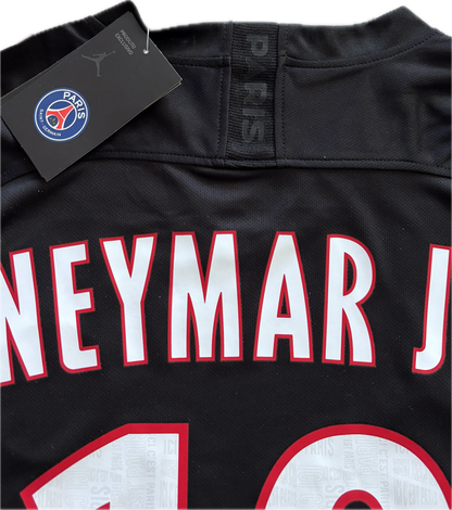 Neymar Jr #10 PSG Paris Saint Germain Football Black Soccer Jersey