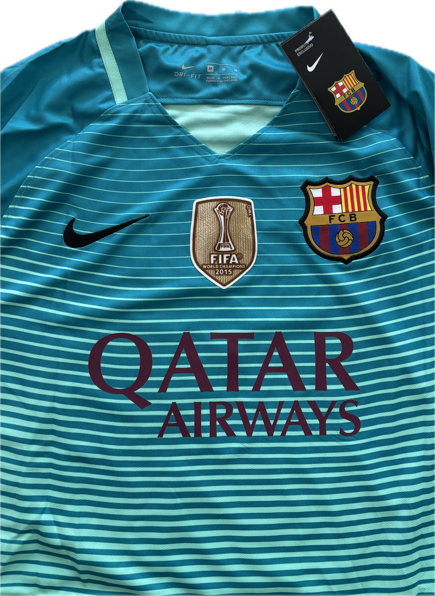 Neymar JR #11 FC Barcelona 2016/2017 Champions League Football Soccer Third Jersey MENS