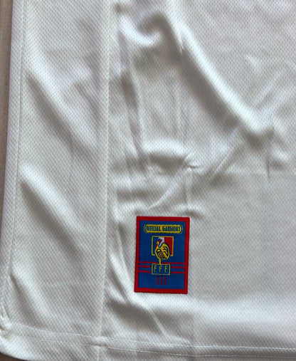 Zinedine Zidane #10 France 1998 World Cup Final Away Jersey - Long Sleeve
