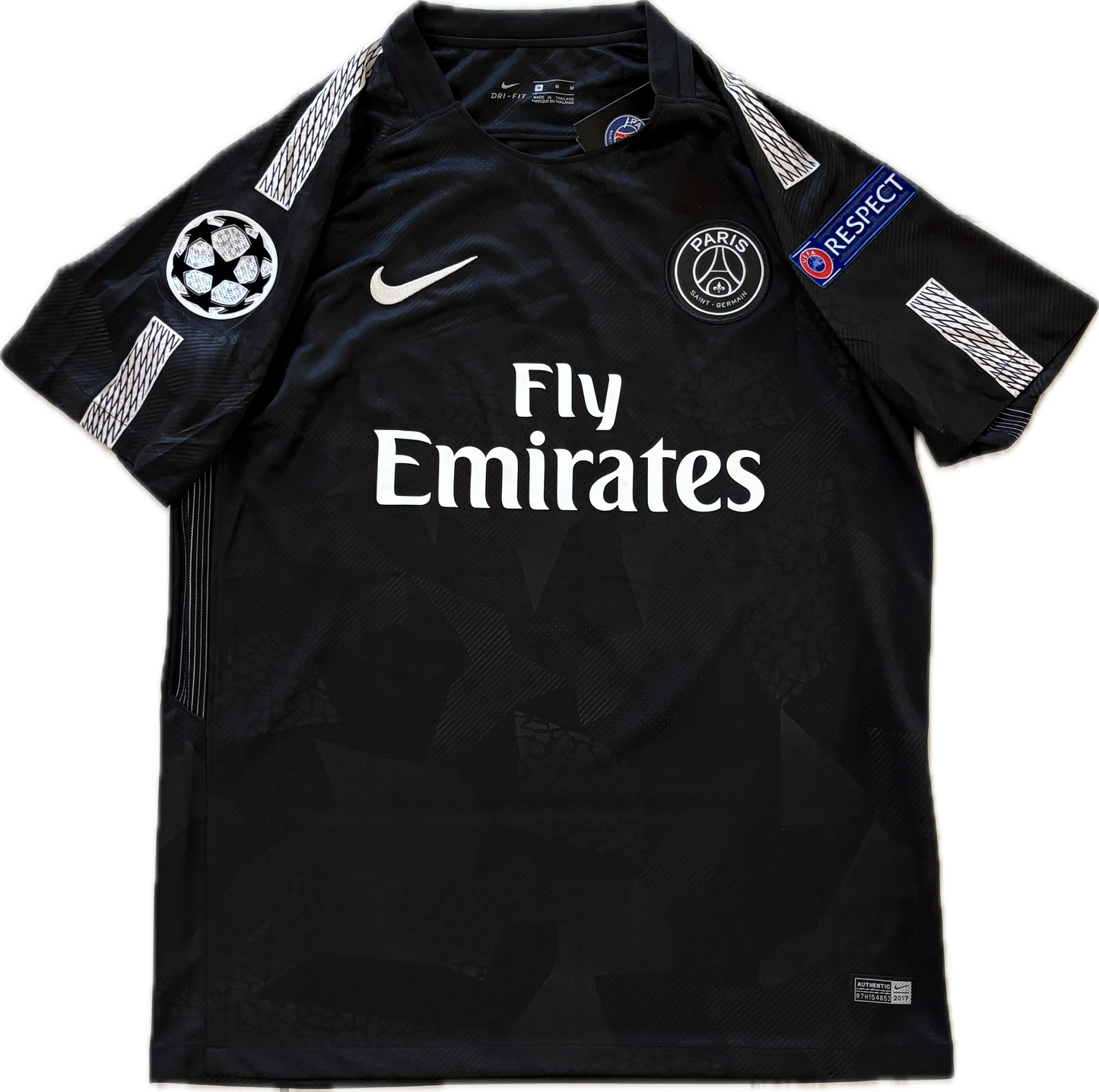 Neymar Jr #10 PSG 2018-19 Champions League Third Jersey