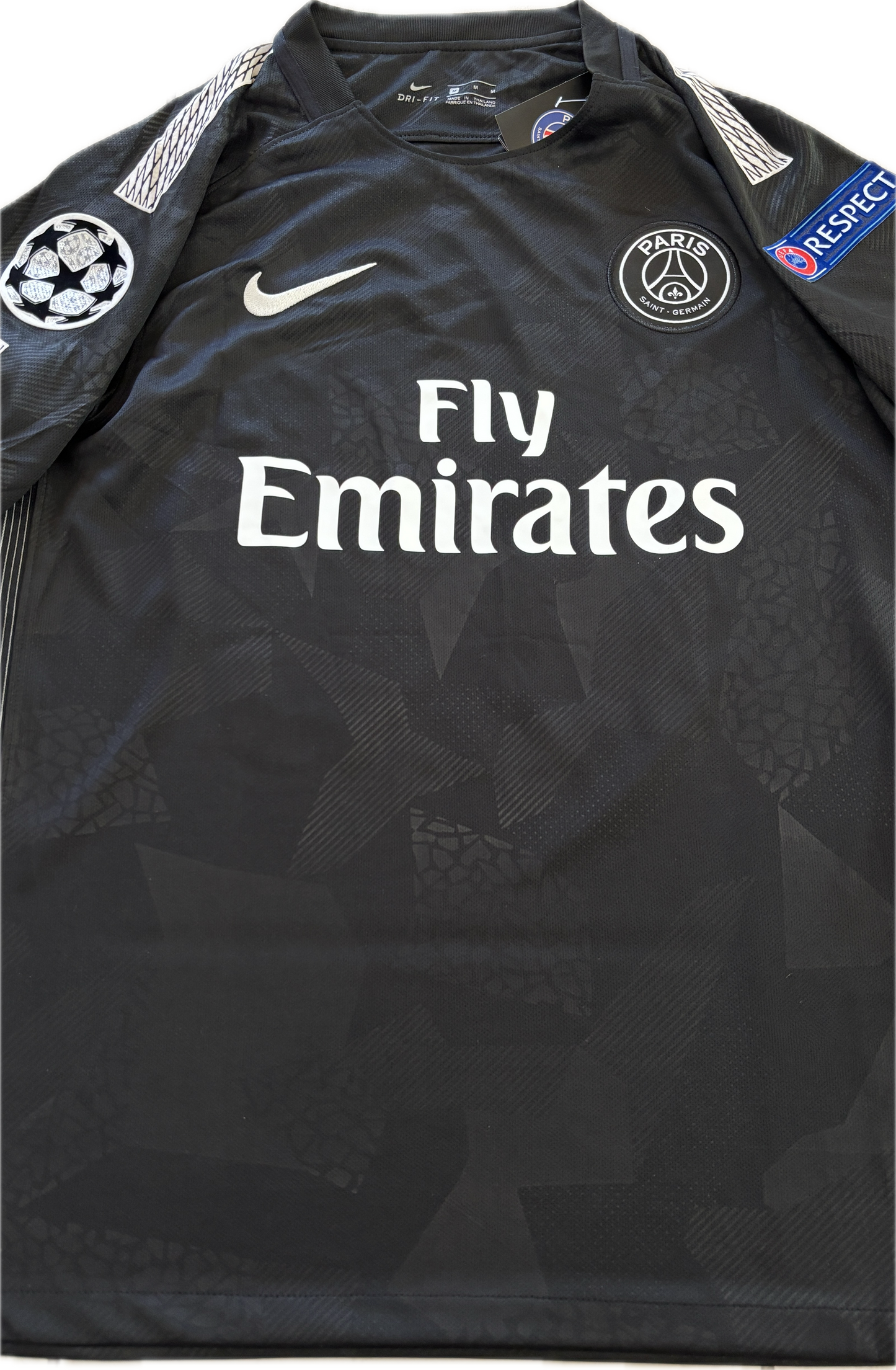 Neymar Jr #10 PSG 2018-19 Champions League Third Jersey