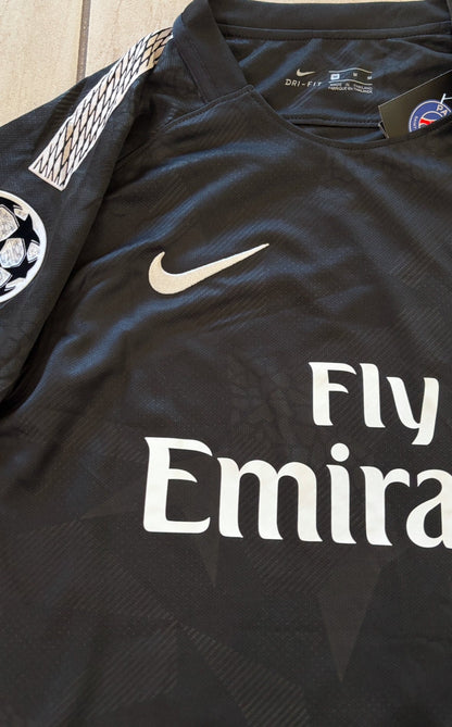 Neymar Jr #10 PSG 2018-19 Champions League Third Jersey