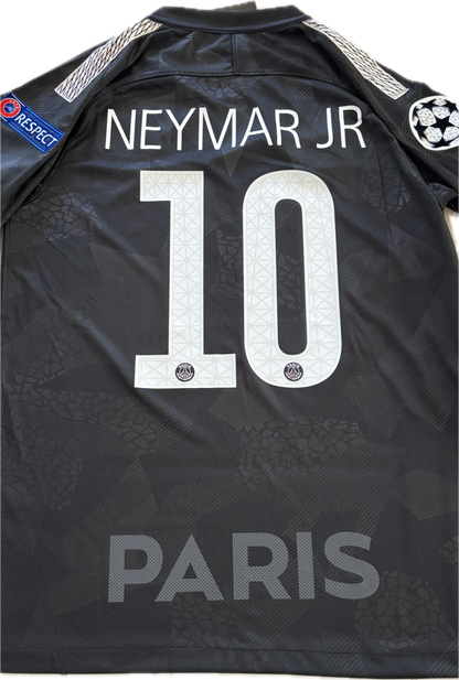 Neymar Jr #10 PSG 2018-19 Champions League Third Jersey