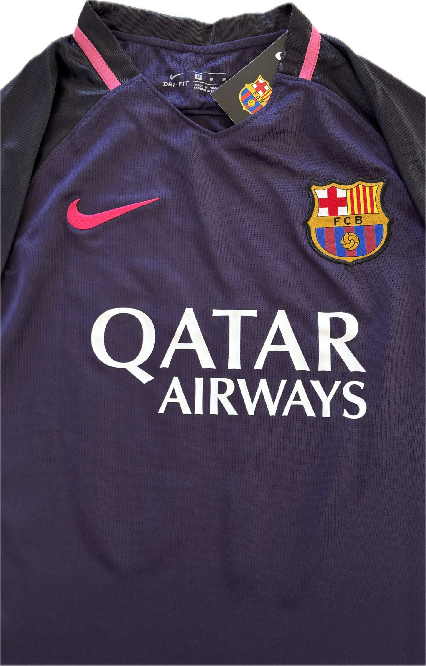 Lionel Messi #10 Barcelona 2017 Purple Away Shirt Champions League Jersey