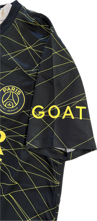 Neymar Jr #10 Paris Saint-Germain 2023 Away Football Shirt Electric Yellow