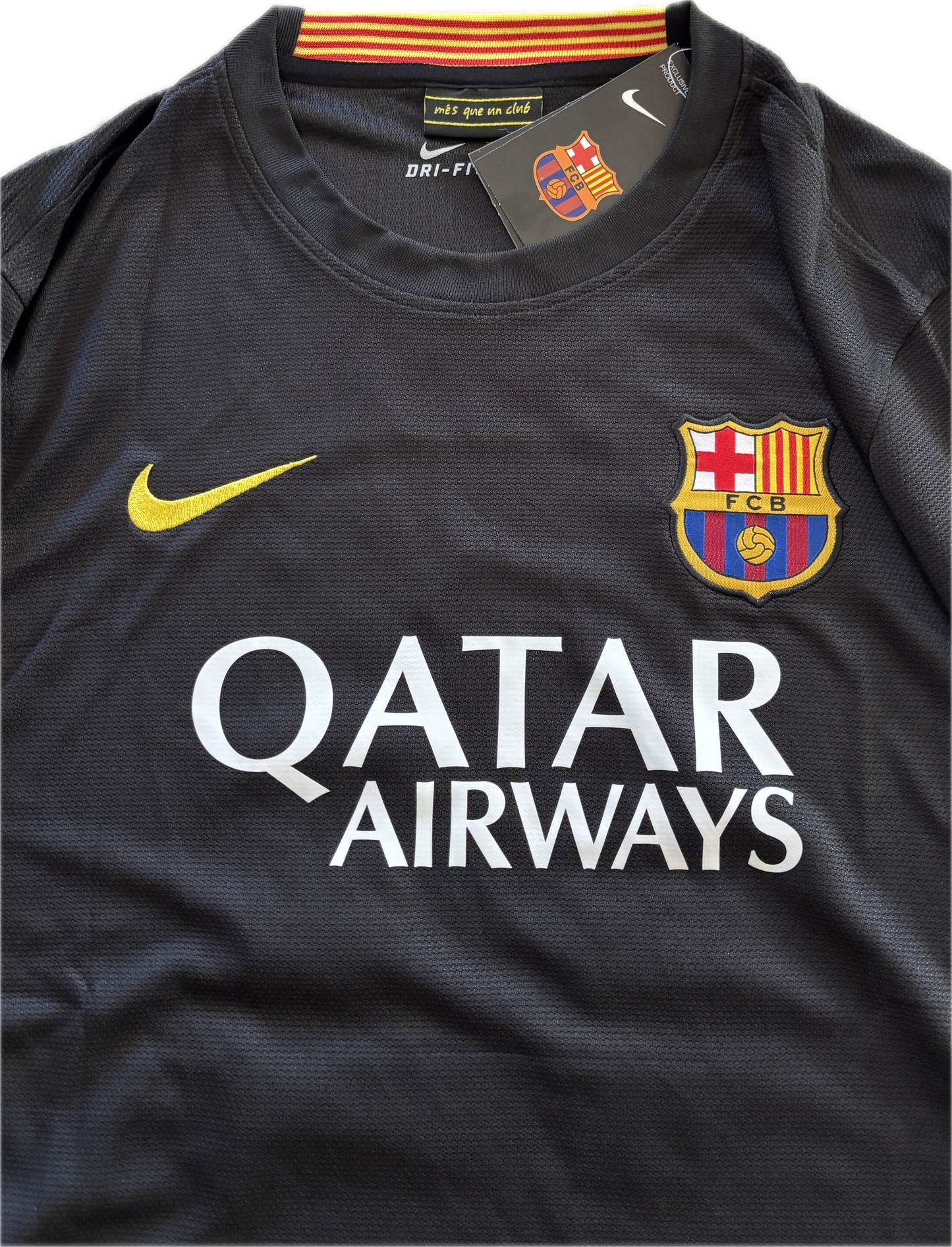 Neymar Jr #11 Nike Barcelona Debut Season Away Shirt 2013-14 Ballstar Respect- Champions League