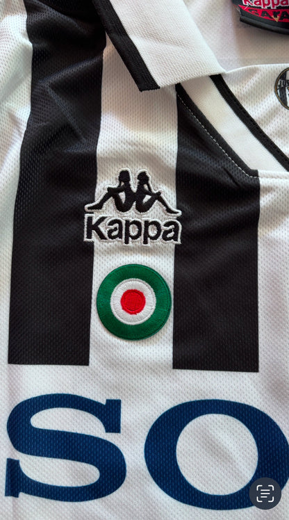 Zinedine Zidane #21 Juventus 1997-98 Champions League Home Retro Jersey