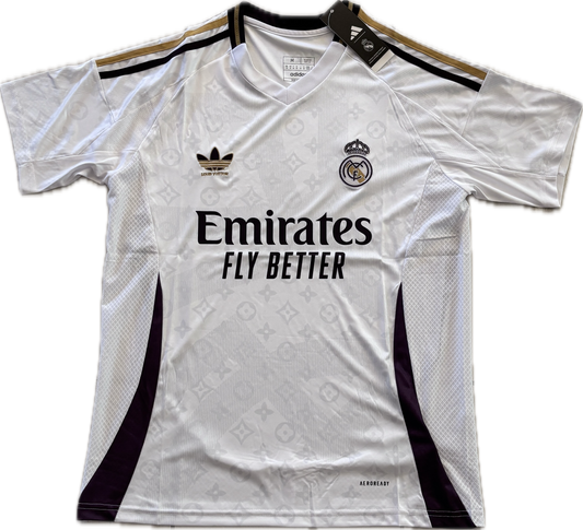 Adidas x Louis Vuitton LV Monogram Real Madrid Special Edition Jersey