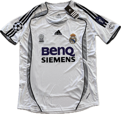 David Beckham  #23 Real Madrid 2006-2007 Home Jersey - Final Season La Liga Champions Short sleeve