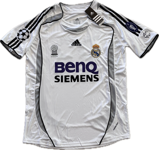 David Beckham  #23 Real Madrid 2006-2007 Home Jersey - Final Season La Liga Champions Short sleeve