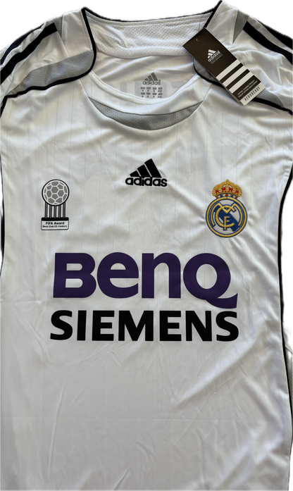 David Beckham  #23 Real Madrid 2006-2007 Home Jersey - Final Season La Liga Champions Short sleeve