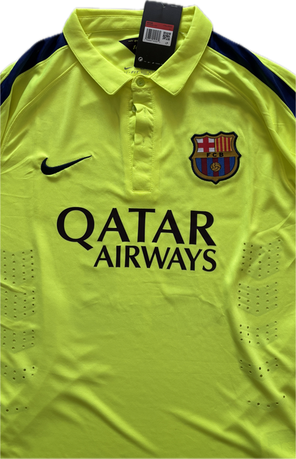 Neymar Jr #11 Nike Barcelona 2015-16 Away Jersey - Champions League & World Champions Patch