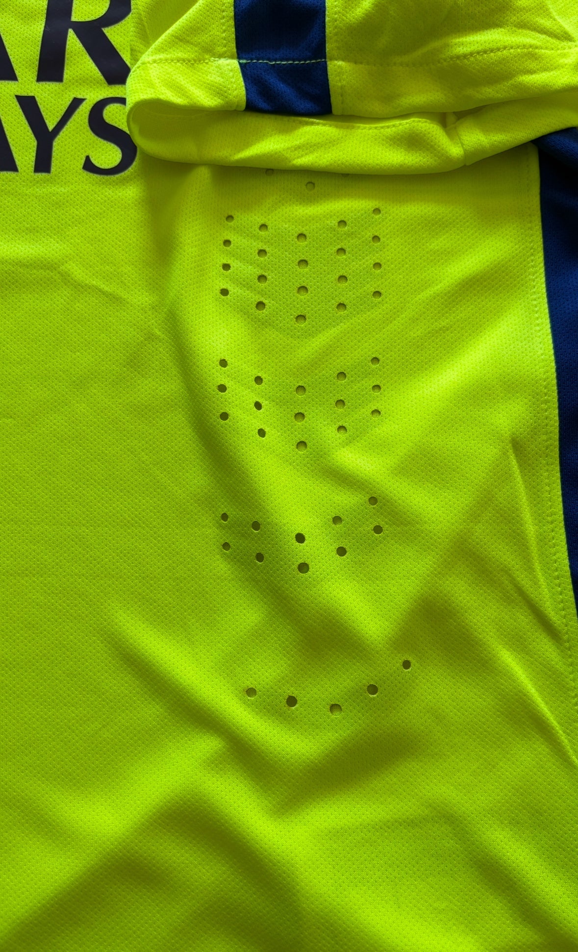 Neymar Jr #11 Nike Barcelona 2015-16 Away Jersey - Champions League & World Champions Patch