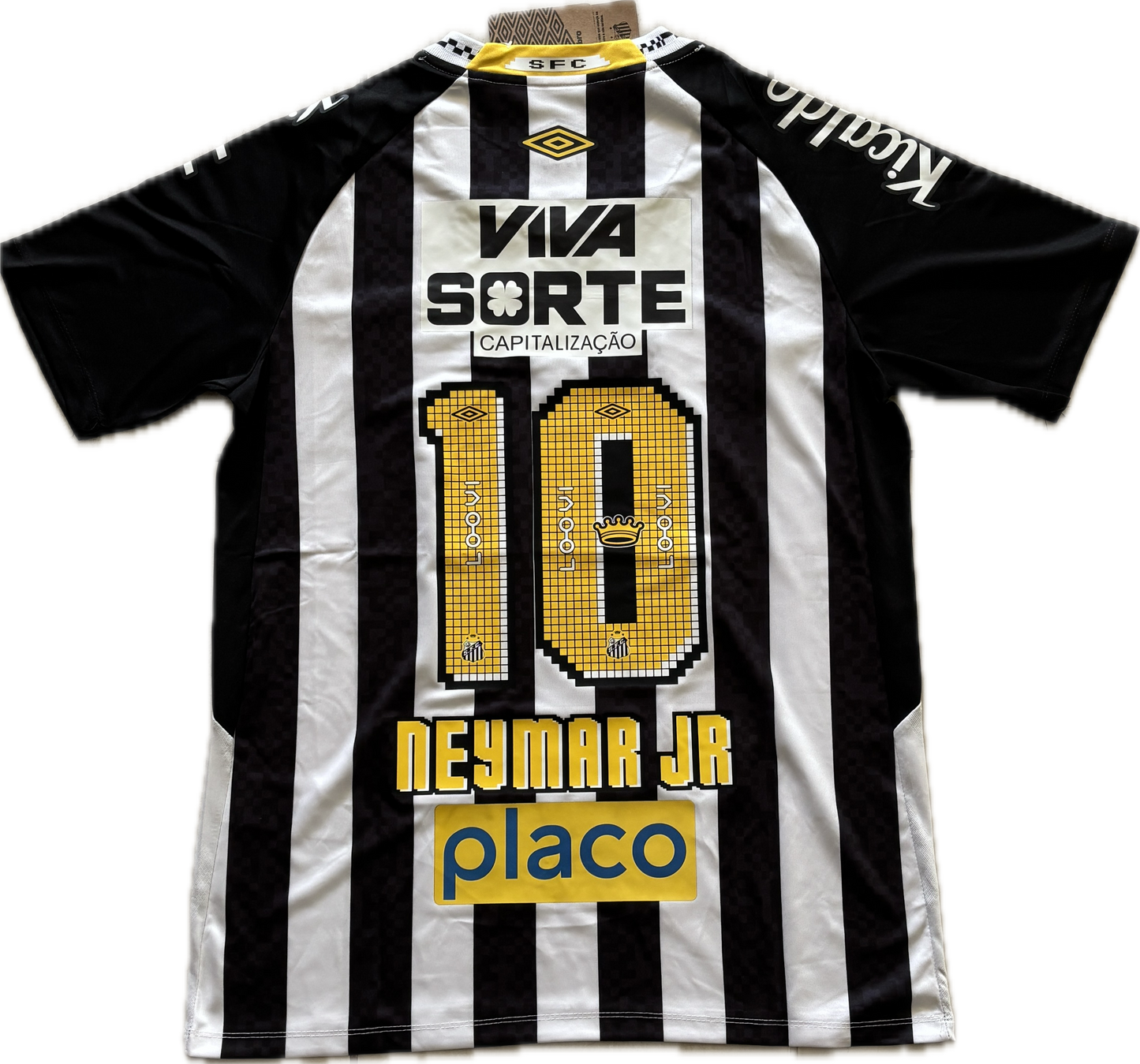 Neymar Jr #10 Santos 2012 Home Jersey MEN