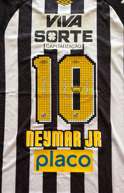 Neymar Jr #10 Santos 2012 Home Jersey MEN