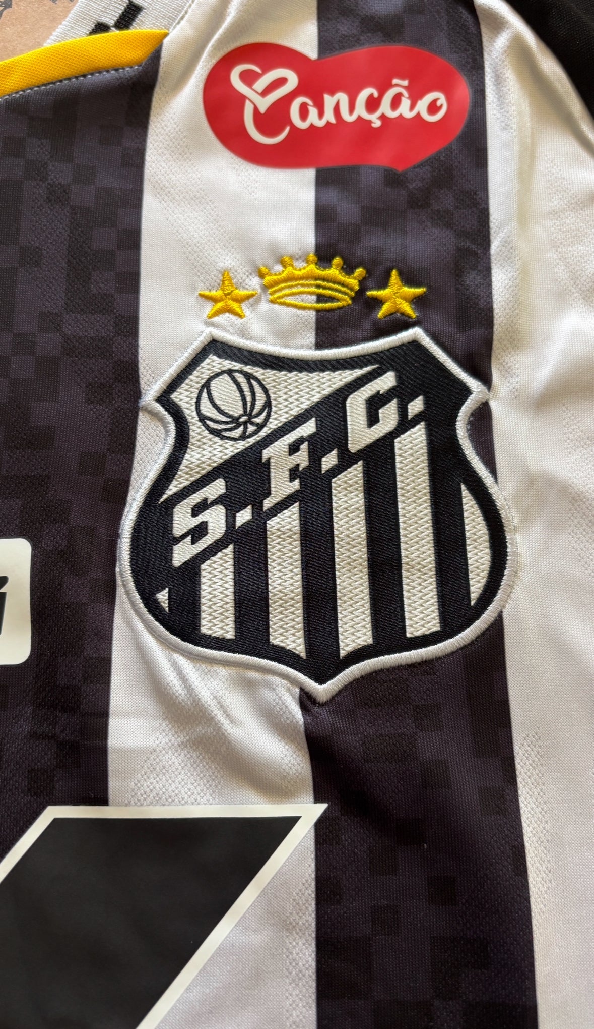 Neymar Jr #10 Santos 2012 Home Jersey MEN