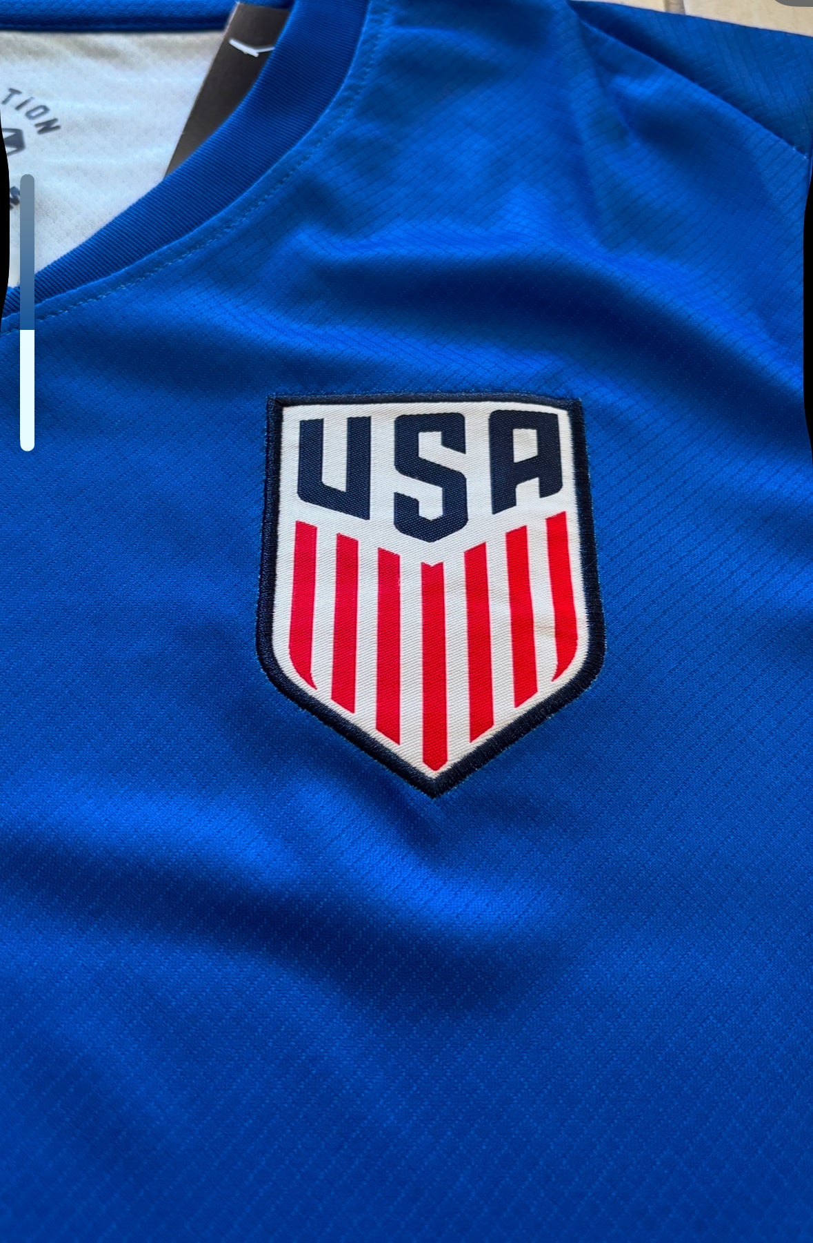 USMNT USA Men's Soccer Jersey and Shorts Set - Blue & Red Graphic Kit