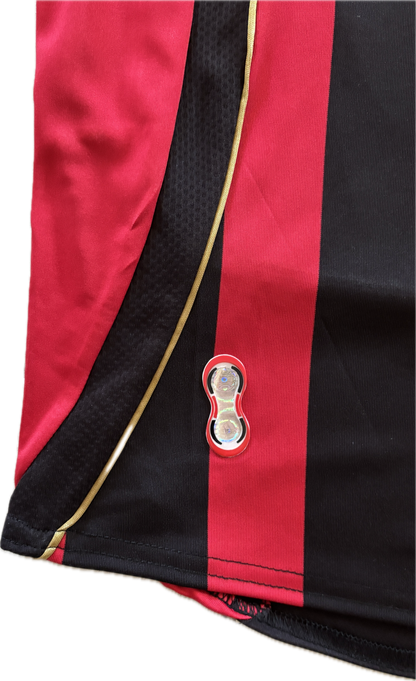 Kaka #22 Jersey AC Milan 2006-07 Retro Football Soccer Jersey Football Champions League Red Black UCL MENS