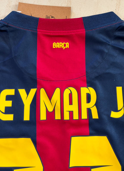 Neymar JR 11 FC Barcelona Nike 2015 Final London Champions League Football Soccer Jersey MENS