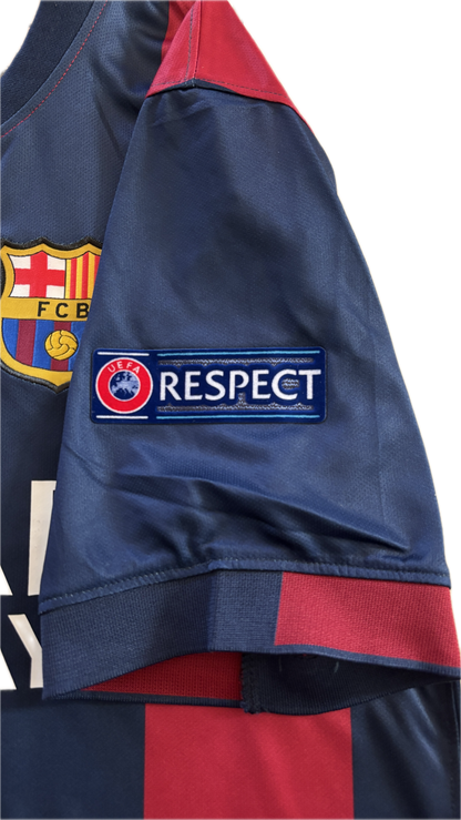 Neymar JR 11 FC Barcelona Nike 2015 Final London Champions League Football Soccer Jersey MENS