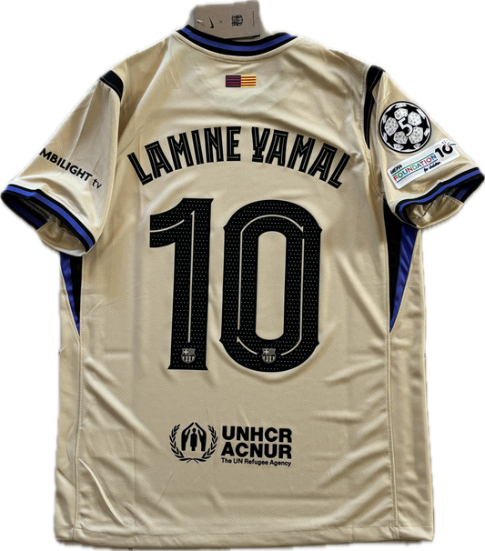 Nike FC Barcelona x Kobe "Mamba" Lamine Yamal #10 Special Edition Jersey Champions League