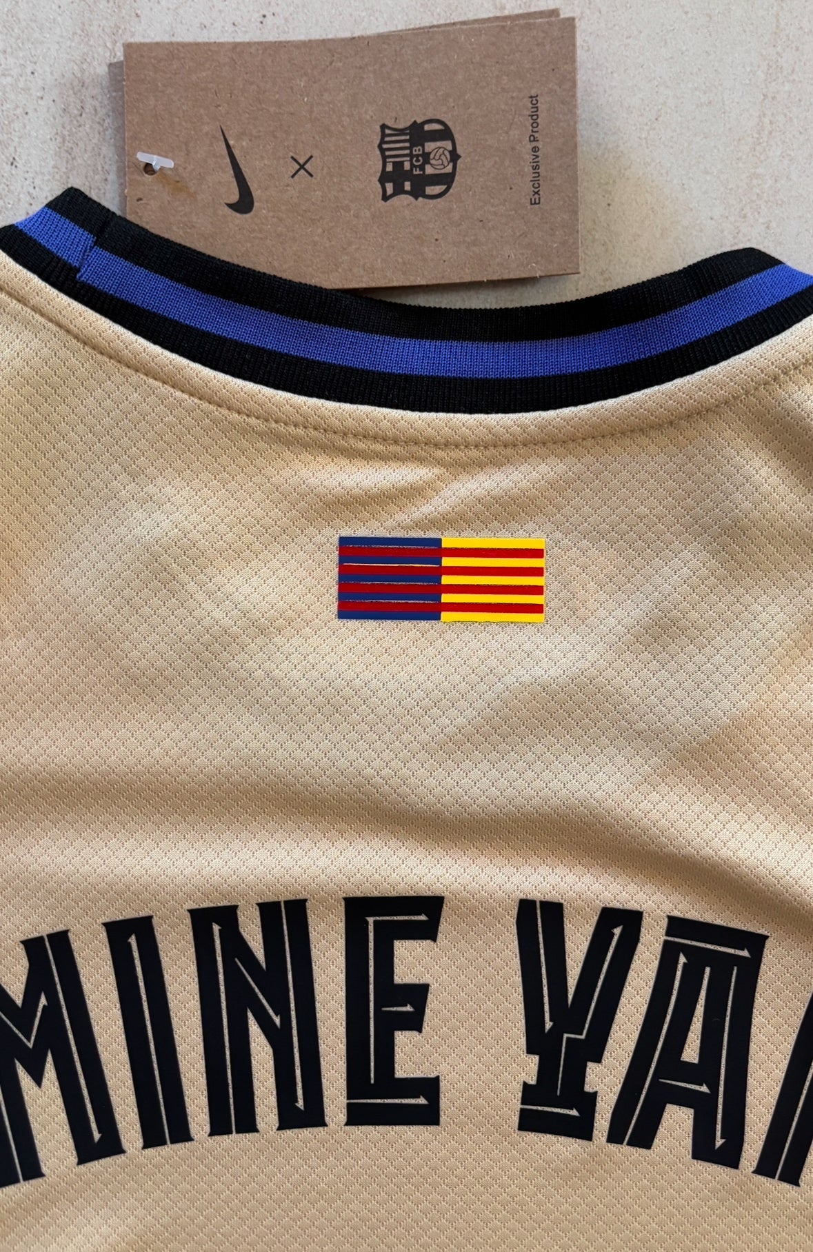 Nike FC Barcelona x Kobe "Mamba" Lamine Yamal #10 Special Edition Jersey Champions League