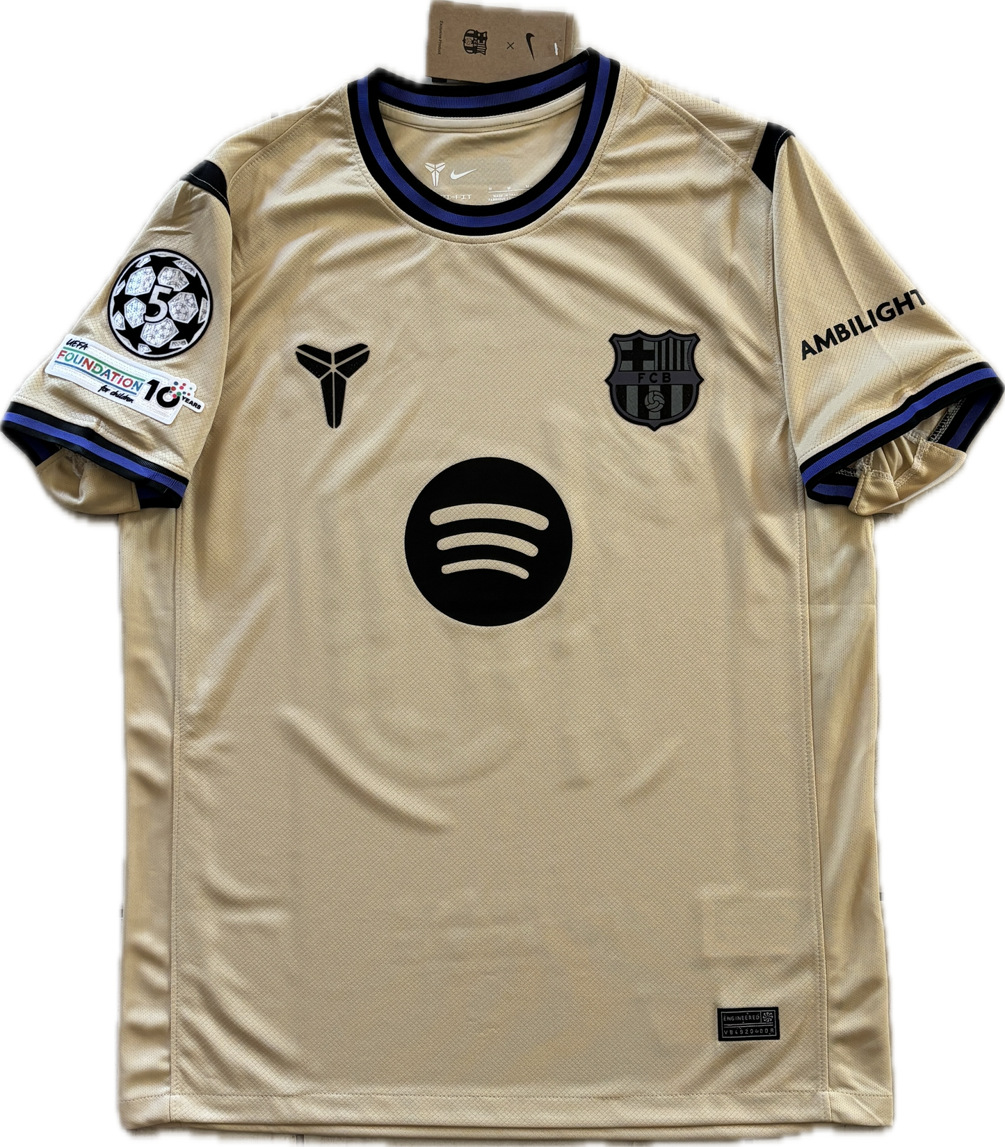 Nike FC Barcelona x Kobe "Mamba" Lamine Yamal #10 Special Edition Jersey Champions League