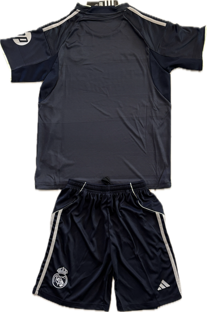 Real Madrid 2025-26 Youth Away Kit (Jersey + Shorts) - Adidas Champions League